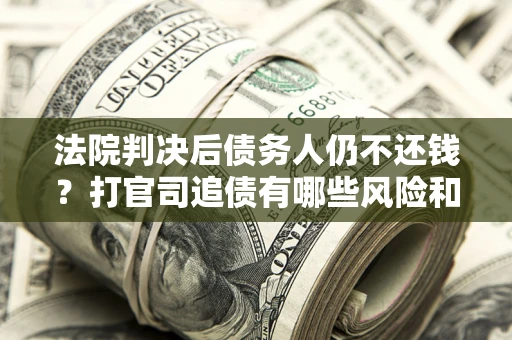 武汉法院判决后债务人仍不还钱？打官司追债有哪些风险和技巧？