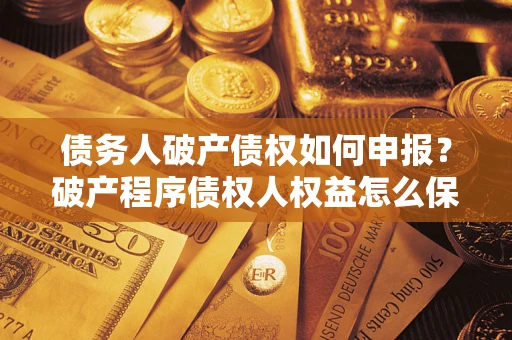 武汉债务人破产债权如何申报？破产程序债权人权益怎么保障？