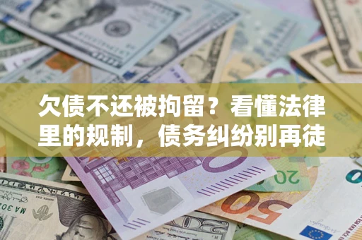 武汉欠债不还被拘留？看懂法律里的规制，债务纠纷别再徒劳奔波