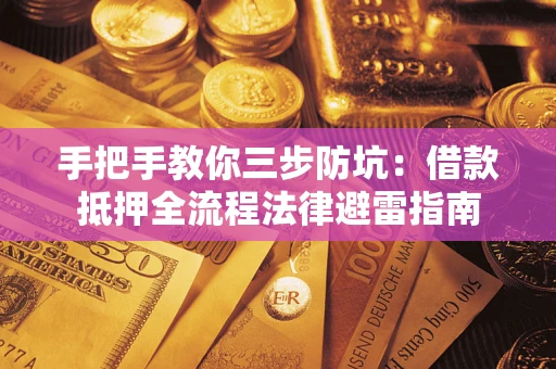 武汉手把手教你三步防坑：借款抵押全流程法律避雷指南