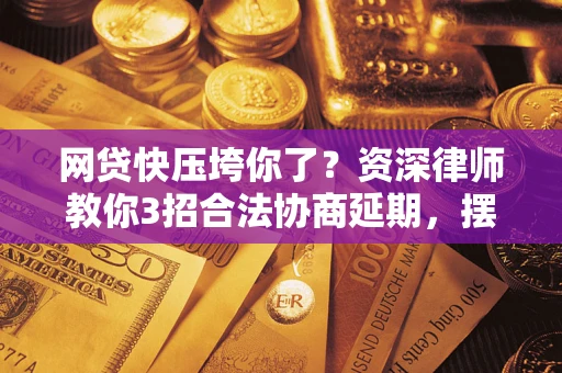 武汉网贷快压垮你了？资深律师教你3招合法协商延期，摆脱暴力催收！