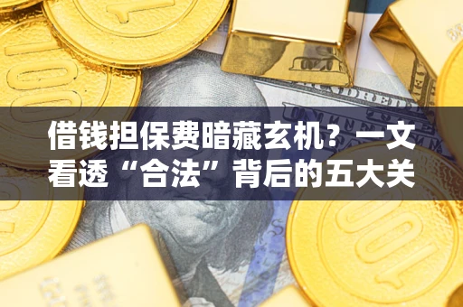 武汉借钱担保费暗藏玄机？一文看透“合法”背后的五大关键陷阱