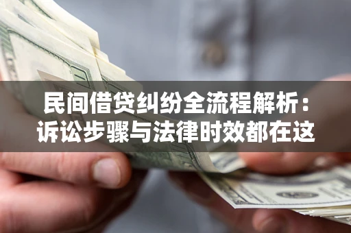 武汉民间借贷纠纷全流程解析：诉讼步骤与法律时效都在这儿了