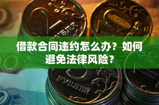 武汉借款合同违约怎么办？如何避免法律风险？