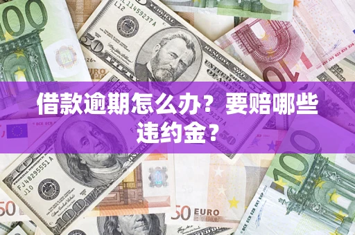 武汉借款逾期怎么办？要赔哪些违约金？