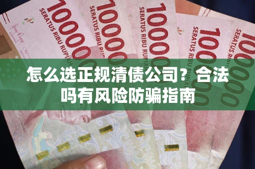 武汉怎么选正规清债公司？合法吗有风险防骗指南