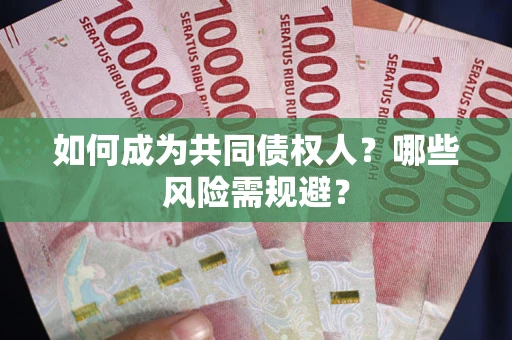 武汉如何成为共同债权人？哪些风险需规避？