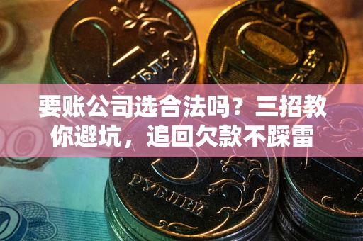 武汉要账公司选合法吗？三招教你避坑，追回欠款不踩雷